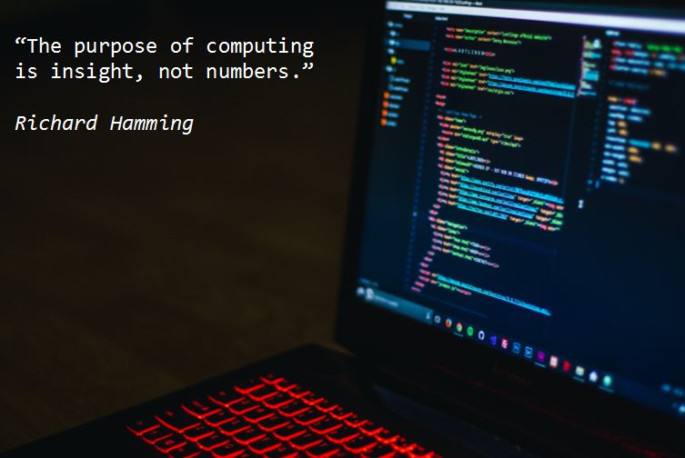 Computing image & quote
