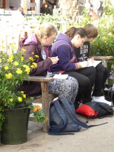 Zoanne Morrish, Emily Taylor and Jade Waller
