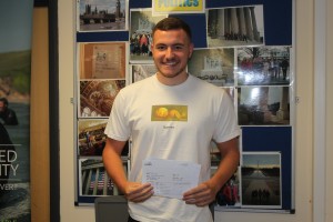 George Peters joins the Royal Navy at officer level in January