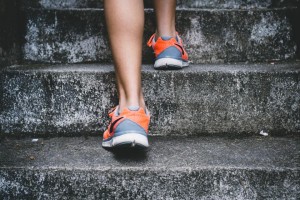 Climbing steps