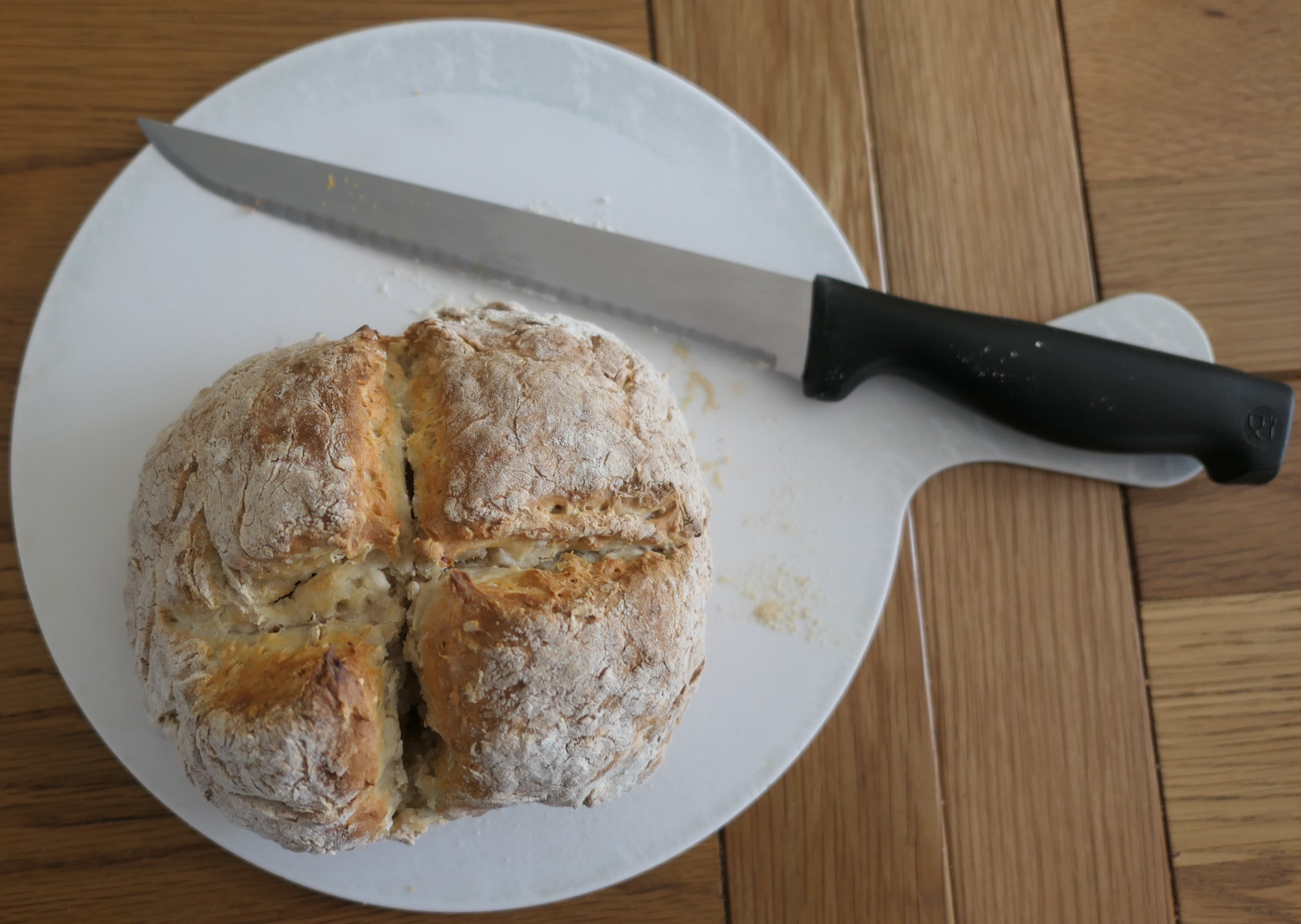 Bread - chopped on board2