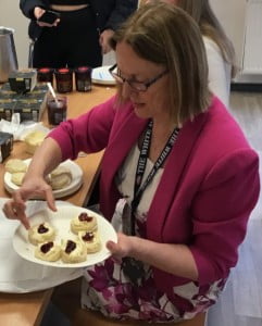 #6 Mrs Padden preparing refreshments