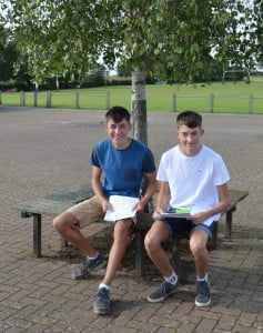 GCSE results day 1